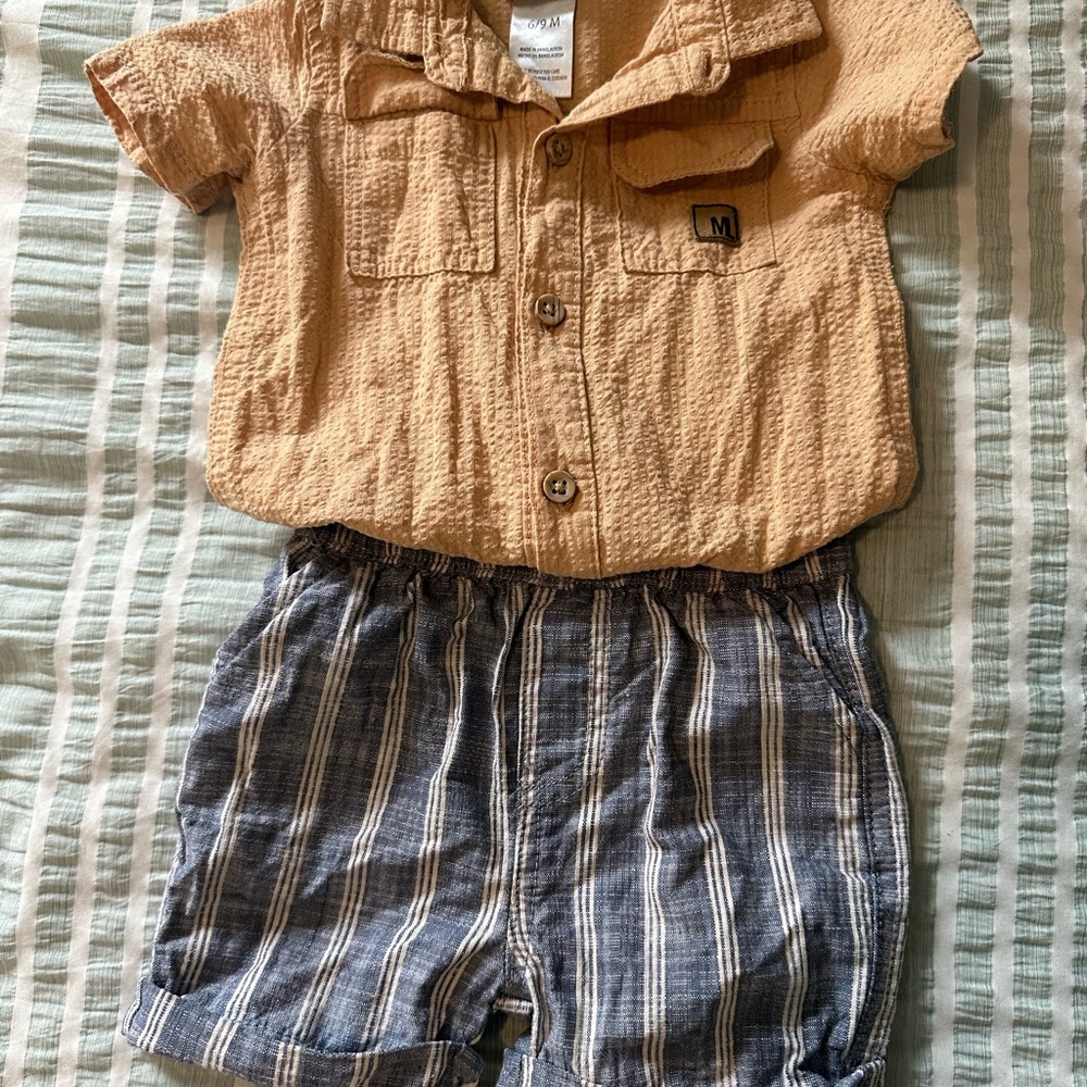 Mario Lopez Shorts & Shirt